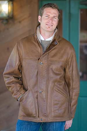 Men's Montana Shearling Coat