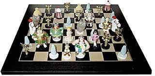 Asterix Schachspiel mit ca 10cm großen Metallfiguren, 250 limiti by Fanmarkt