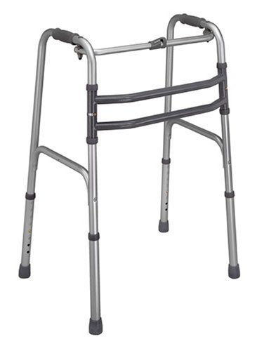 Duro-Med Folding Reciprocal Walker, Silver