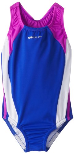 Speedo Girls 2-6X Infinity Splice One-Piece Swimsuit