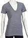 American Apparel Unisex Adults Tri Blen Short Sleeve Deep V Neck
