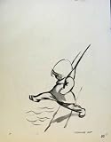 Baby Sketch Stepping Out Near Water Birds At Tea Party