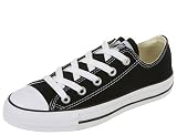 Converse Chuck Taylor All Star Shoes (M9166) Low top in Black, Size: 5.5 D(M) US Mens / 7.5 B(M) US Womens, Color: Black