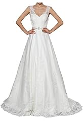 Sexy Lace-Up Beaded Open-Back Natural   Waistline Sweetheart Floral Print Wedding Dress 