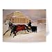 Pole Pair with a Trace Horse at the Bolshoi.. - Greeting Card (Pack of 2) - 7x5 inch - Art247 - Standard Size - Pack Of 2