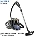 Kitchen & Housewares : Philips FC9208 High Performance Cylinder Marathon Vacuum Cleaner - Powerful 2000W Motor With High Suction Power, Turbo Nozzle, Super Parquet Nozzle and Tri-Action Nozzle - Extra Quiet Bagless System