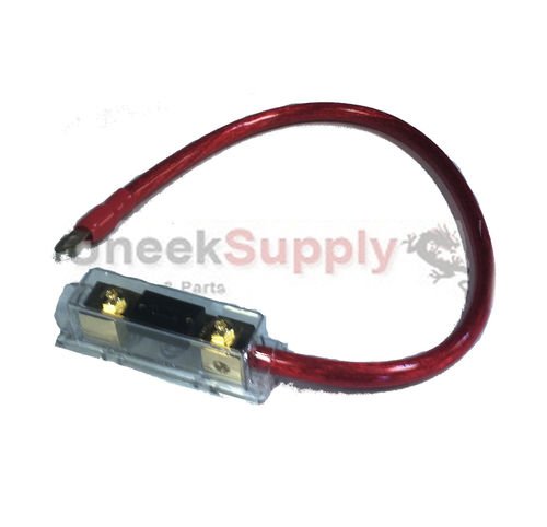 300 AMP ANL Fuse Holder Fuseholder Inline Block Battery Install KIT 0 Gauge 2 Ft