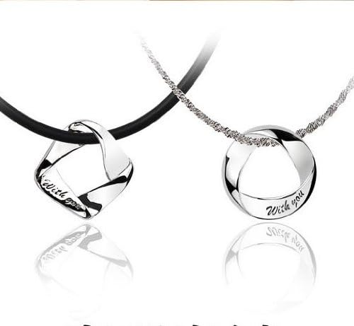 LoyalLove Necklaces With you Valentine's Day for Lover Couple
