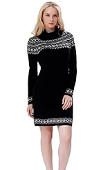 Cotton/Polyamide/Viscose/Wool/Knit Long Sleeves Sweater Round Neck Turtleneck Jacquard Jumper 