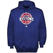 Detroit Pistons Full Primary Logo Hooded Fleece Sweatshirt