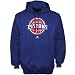 Detroit Pistons Full Primary Logo Hooded Fleece Sweatshirt