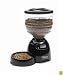 Petmate Le Bistro Portion-Control Automatic Pet Feeder, 10-Pound Capacity, Black