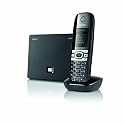 Gigaset C610 IP Schnurlos-IP-Telefon (4,6 cm (1,8 Zoll) TFT-Farbdisplay, Freisprecheinrichtung, VoIP) pianoschwarz