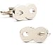 Plated Infinity Symbol Cufflinks