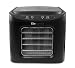 Elite Platinum Maxi-Matic EFD-313B Digital Food Dehydrator with Stainless Steel Trays, Adjustable Timer and Temperature Controls with Auto Shut-Off BPA-Free Trays, 6 Trays, Black