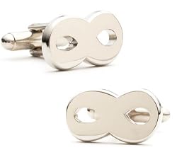 Plated Infinity Symbol Cufflinks