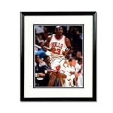 Michael Jordan Chicago Bulls - Running - Framed 8x10 Autographed Photograph