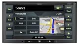 Clarion NX509E 7 inch Double Din Multimedia Station with Touch Panel Control and Built-In Navigation