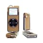 Kroo Cayman Apple iPod Nano Accessory Case - Cream Suede - Clearance Sale