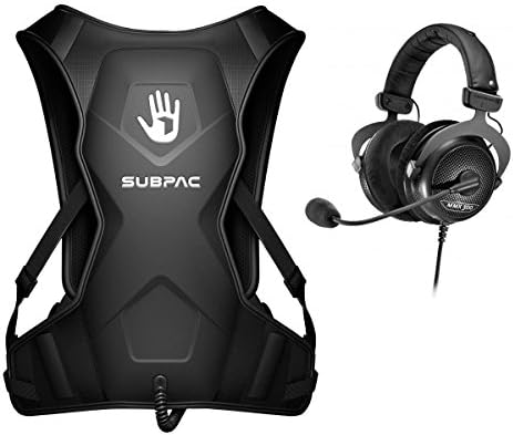SubPac M2 Wearable Tactile Bass System w/ Beyerdynamic MMX300 Gaming &amp; Multimedia Headset - Bundle