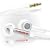 V-MODA Bass Freq Earbuds - Platinum White