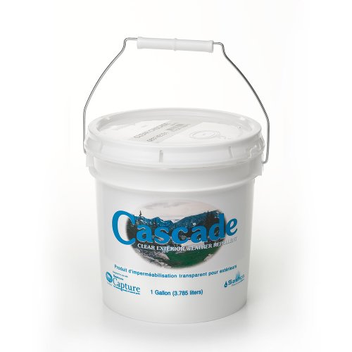Sashco Cascade Exterior Weather Repellent, 1 Gallon Pail, Clear (Pack of 1) On Sale