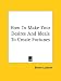Book How To Make Your Desires And Ideals To Create Fortunes