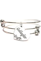 Goddaughter Expandable Triple Wire Adjustable Bracelet Made In The USA