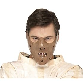 Hannibal Lector Vinyl Mask Halloween Costume Accessory