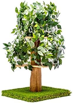 Petdwell CT004 Medium Catspot Square Base Cat Condo, 4 ft.