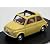 【BRUMM/ブルム】1/43 フィアット 500F オープン 1965-1968 タヒチイエロー