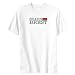 T-Shirt White Elegant Flag 