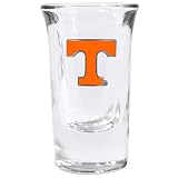 Bergamot Tennessee Volunteers 'Power T' Fluted Shot Glass Set of 2