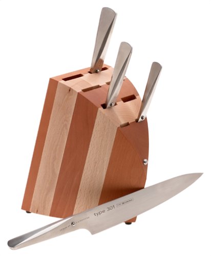 Chroma Type 301 5-Piece Knife Block Set
