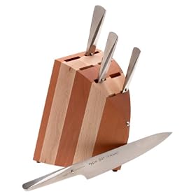 Chroma Type 301 5-Piece Knife Block Set by Chroma