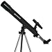 Black TwinStar AstroMark 50mm 75x Power Refractor Telescope