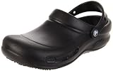 crocs Unisex Bistro Clog, Black,6 US Men's/ 8 US Women's