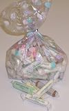 Gourmet Food : Scott's Cakes Assorted Salt Water Taffy 1 Pound Easter Egg Bag