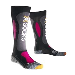 X-Socks SKI CARVING SILVER LADY + 15-fach Schutz, black/violett