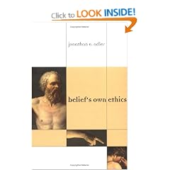Belief's Own Ethics (Bradford Book) (Bradford Books)