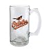 Baltimore Orioles Beer Mug: 13 oz Glass Tankard