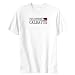 T-Shirt White Elegant Flag 