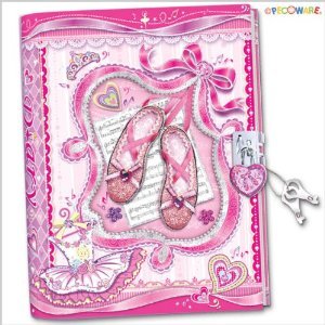 Little Dancer Secret Locking Diary