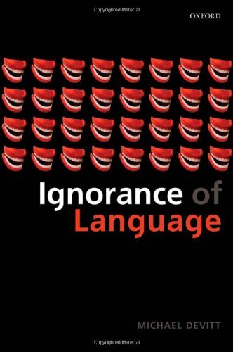 Ignorance of Language
