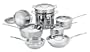 Cuisinart 77-14 Chef's Classic Stainless-Steel 14-Piece Cookware Set