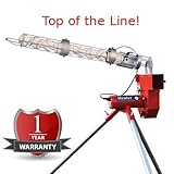Heater Heavy-Duty Real Baseball Pitching Machine with Bonus Auto-Ball Feeder