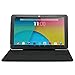 TabSuit174; Black PU Leather Case Cover Stand for Dragon Touch M10X Tablet