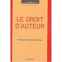 Le droit d'auteur