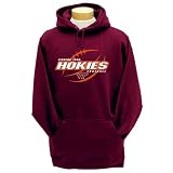 Virginia Tech Hokies Heavyweight Hooded Sweatshirt, Small