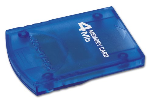 Childrens Toyshop  Video Games : Memory Card 4Mb Clear Blue